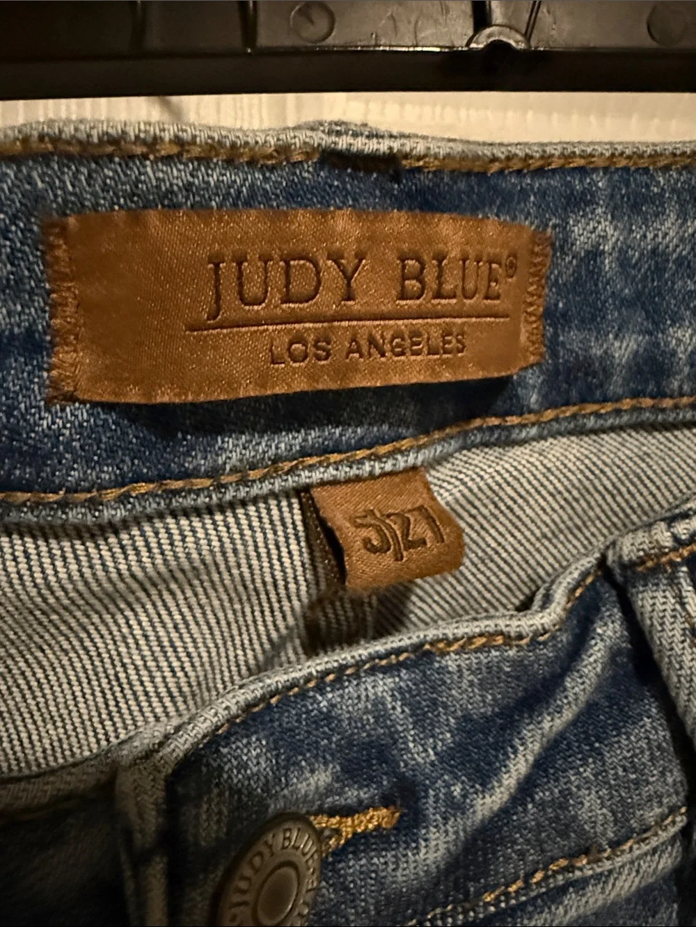 JUDY BLUE BOYFRIEND FIT. MID RISE JEANS SIZE 5/27 NWT - Picture 3 of 7
